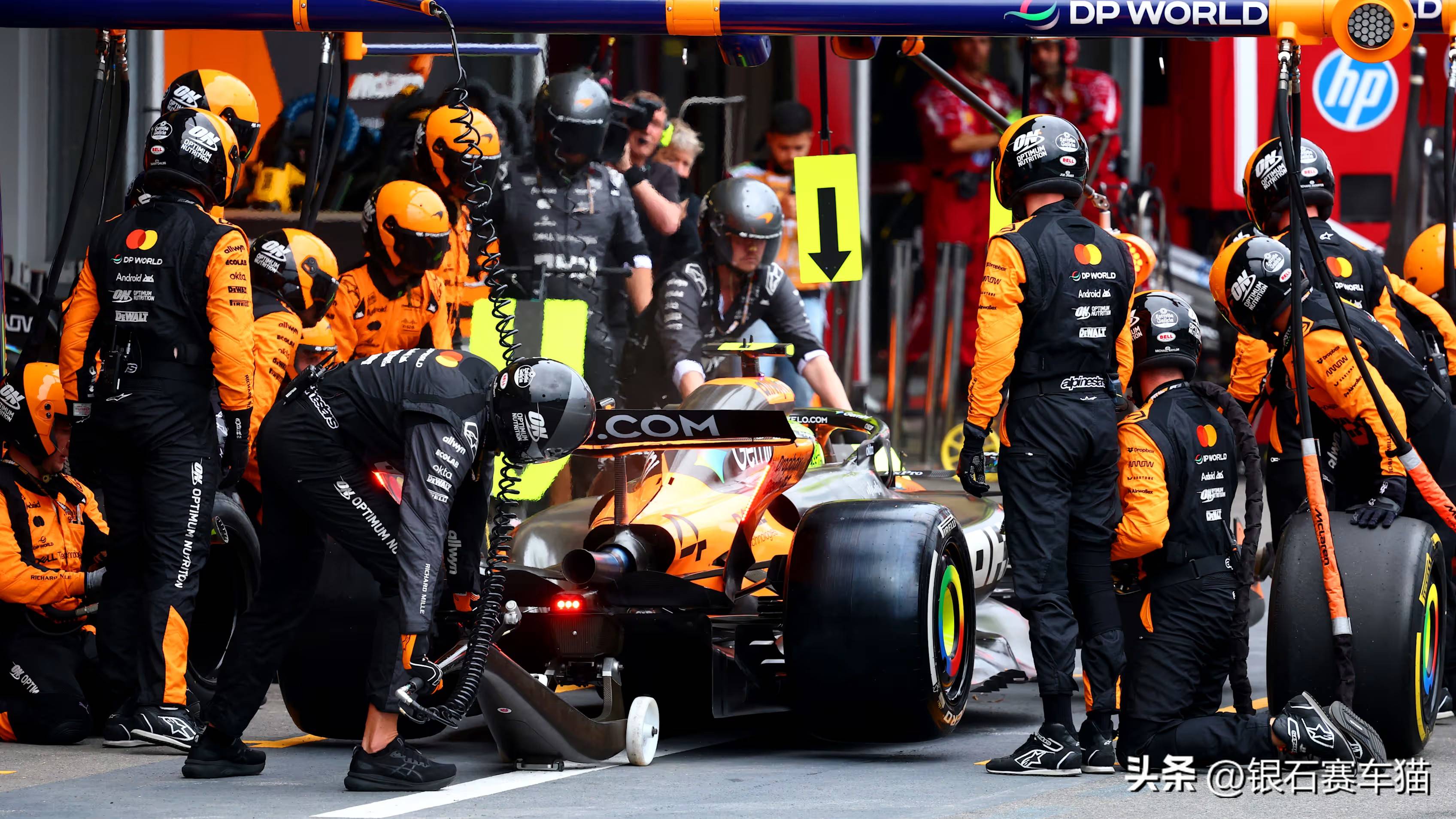 包含红牛二队险胜迈凯伦，周冠宇高光表现的词条